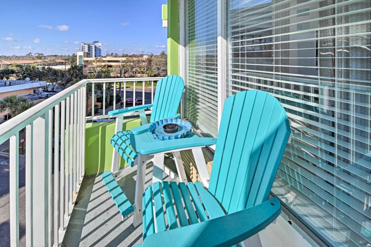 Beachfront Condo In Myrtle Beach With Pool Access Ngoại thất bức ảnh